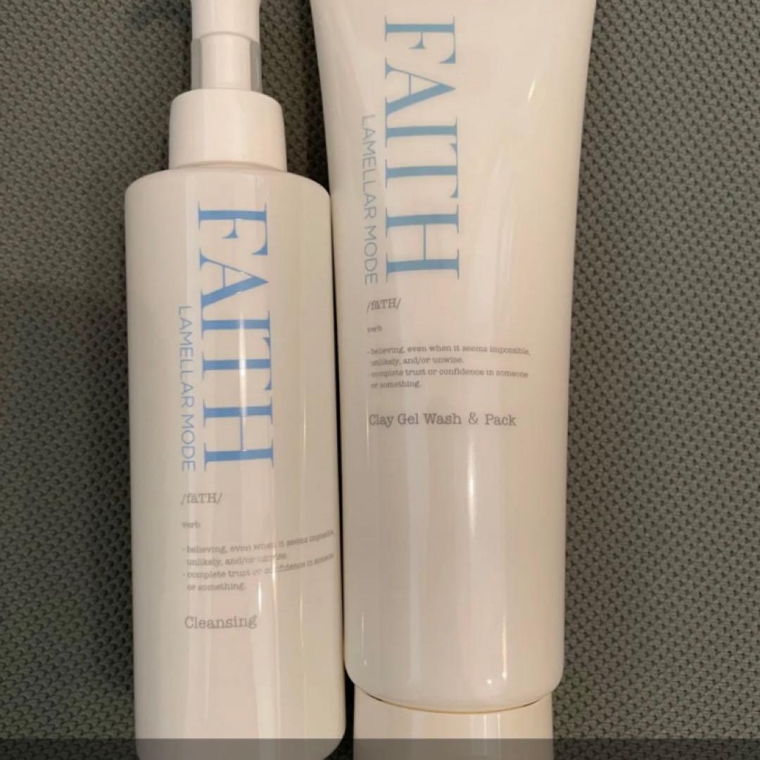 FAITH ラメラモード クレイゲルウォッシュ＆パック クレンジング