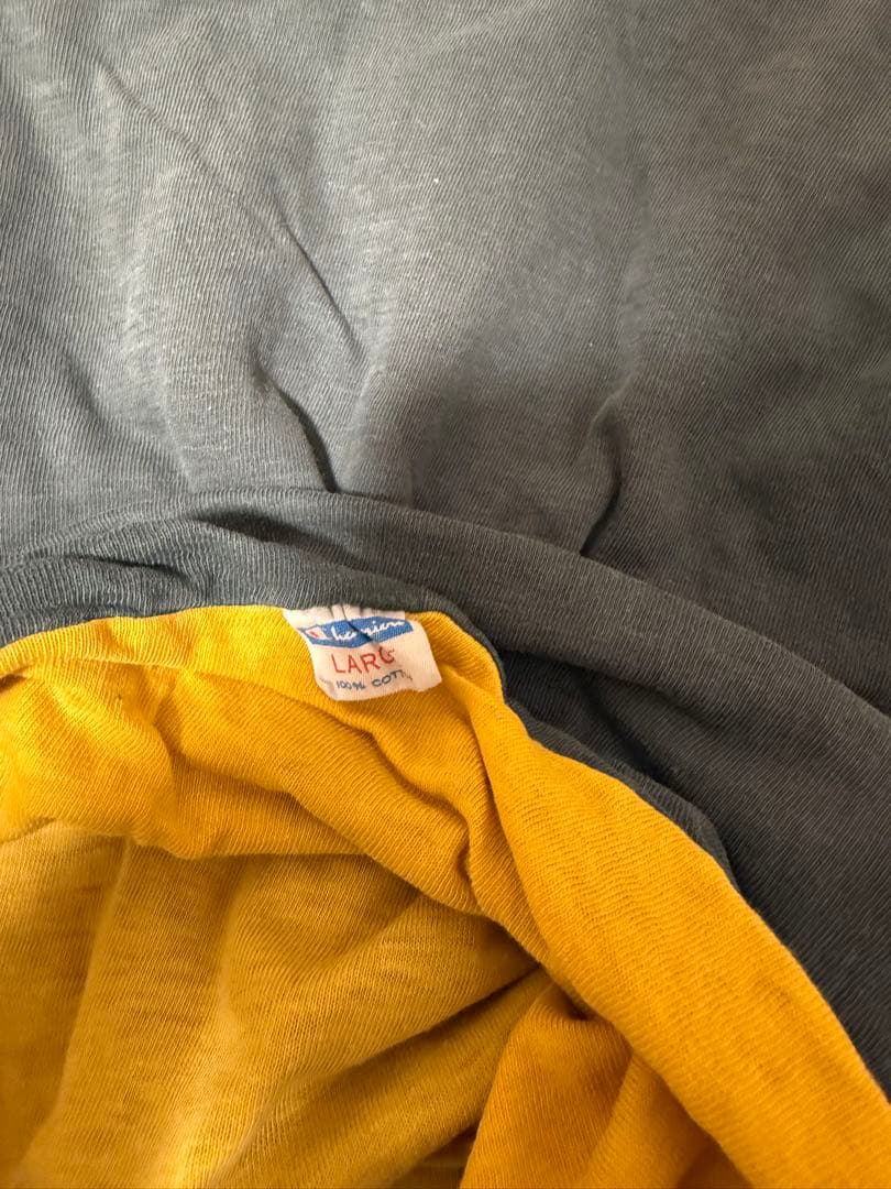 トップス Champion double face printtee