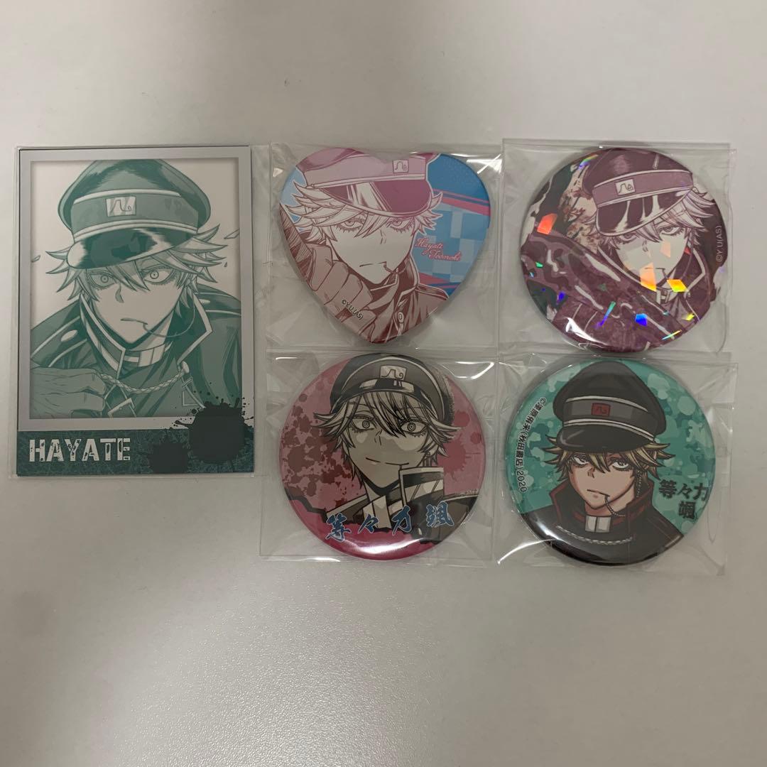 桃源暗鬼 等々力颯 缶バッジ チェキ 鬼國隊