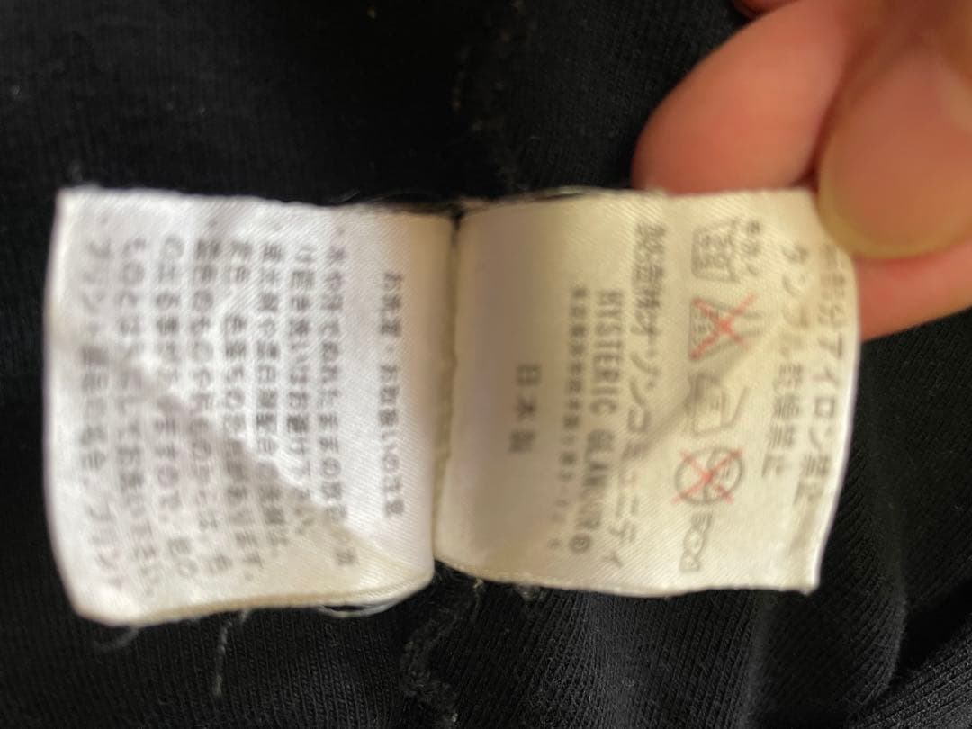 HYSTERIC タンクトップ 黒