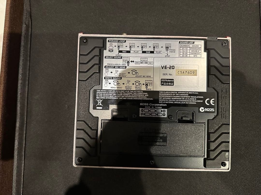BOSS VE-20 ボーカルパフォーマー美品