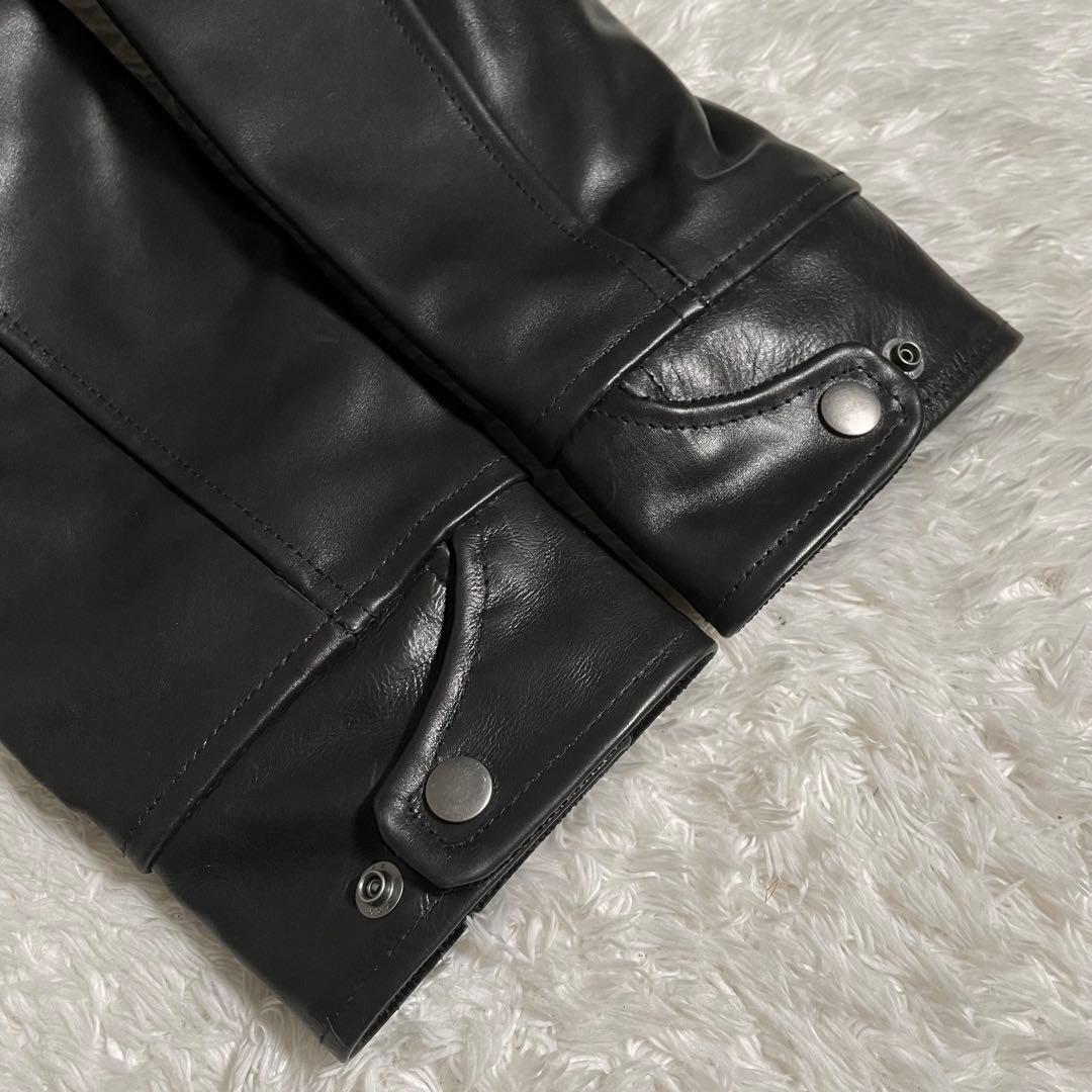 未使用 タグ付 Fortime レザージャケット 馬革 ホースハイド