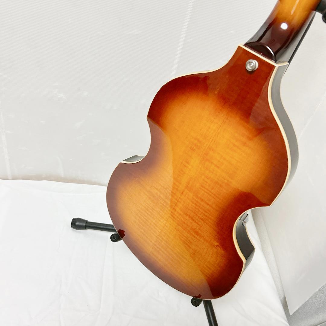 美品 Rockhouse ヴァイオリンベース Violin Bass レフティー