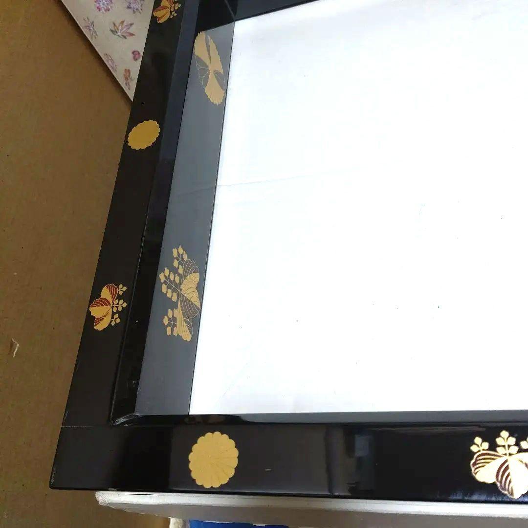 炉縁、真塗、高台寺蒔絵、ひち28番