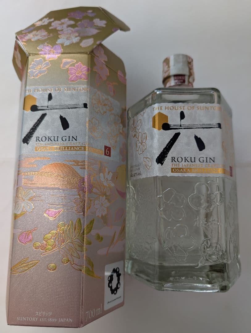 【限定品】サントリージン「ROKU〈六〉」箱付 2025万博公式商品（未開封）