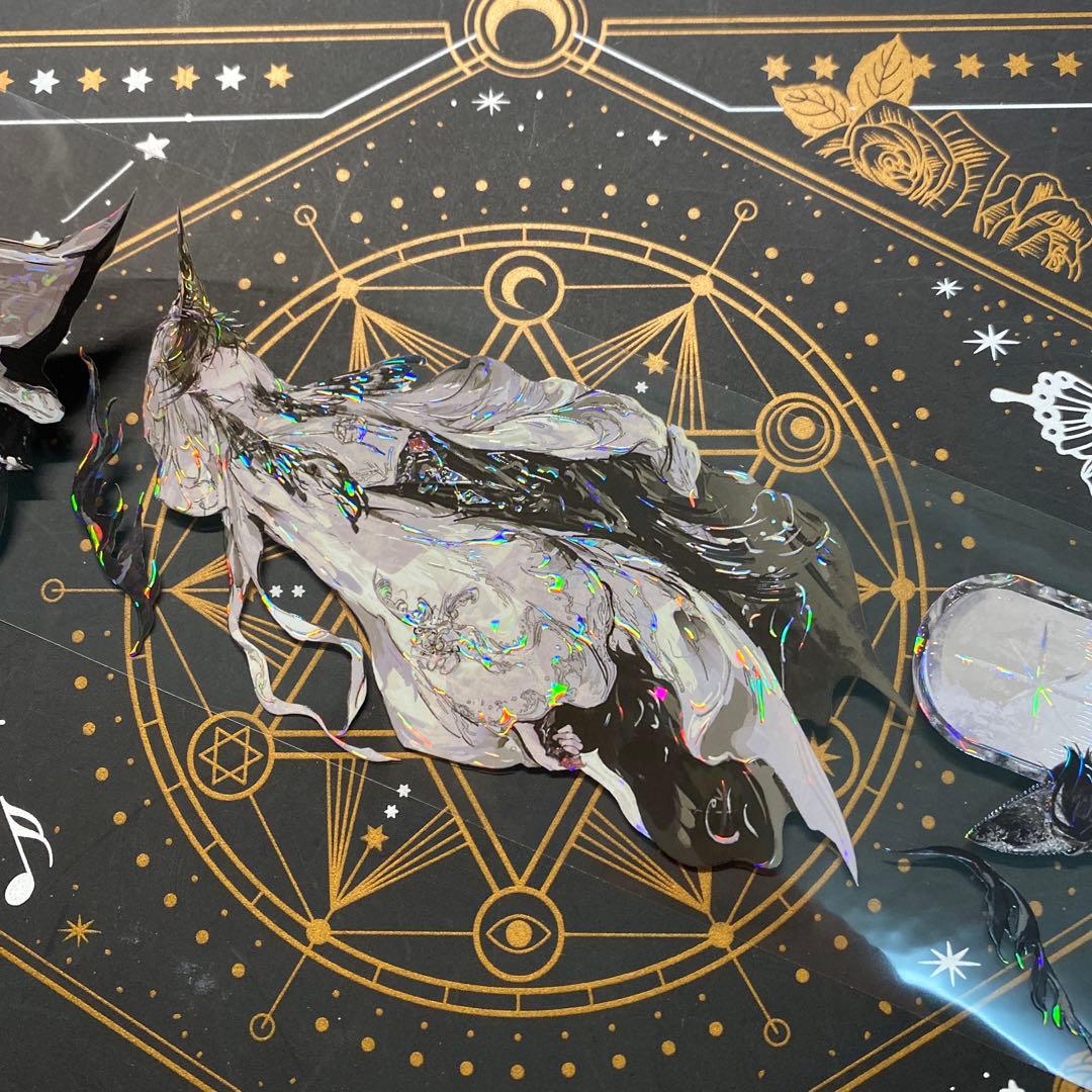 【9265】海外　マステ　中古巻　貝殻光マスキングテープ　人物系