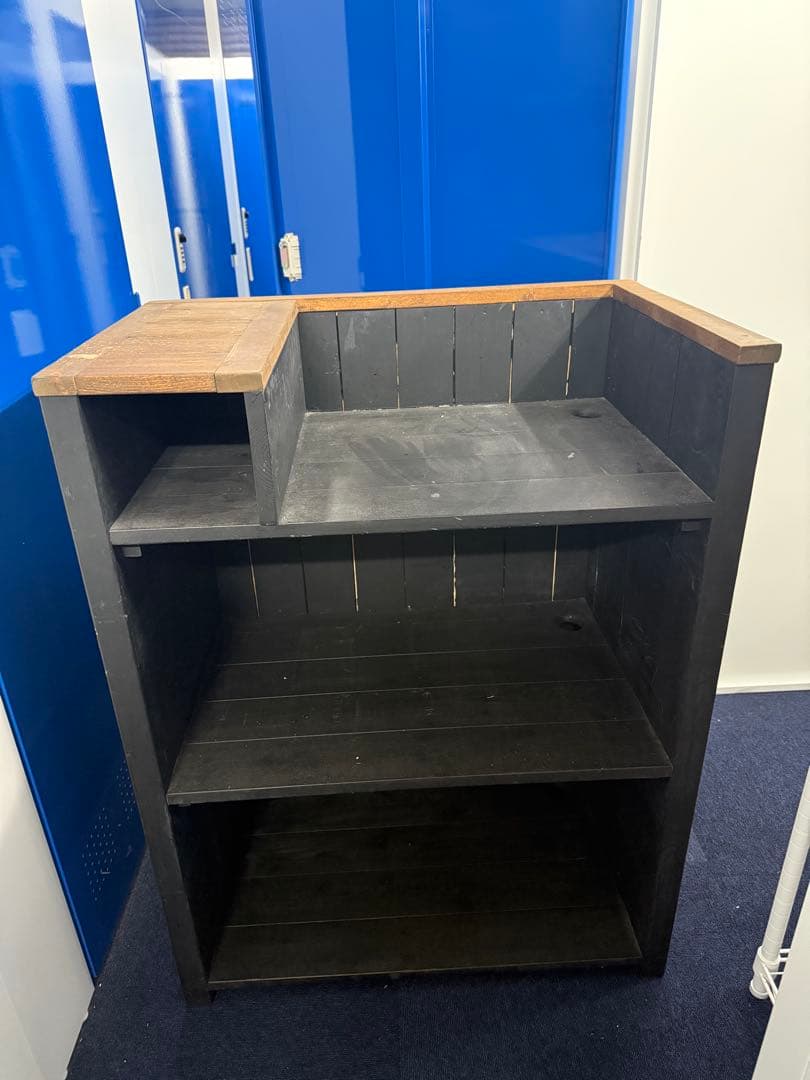 カウンター木製　ハンドメイド日本製