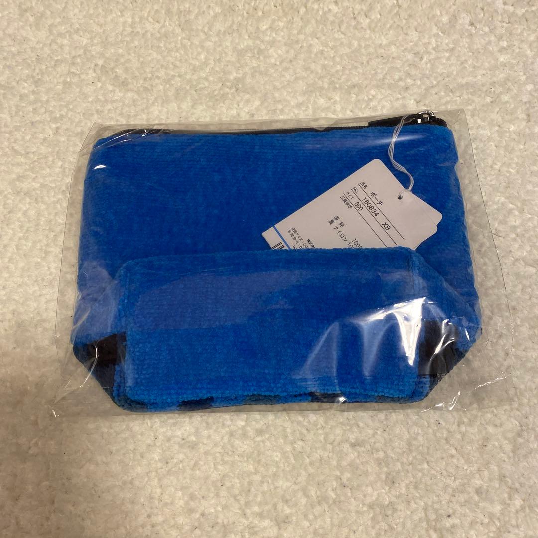 新品ファミリア完売品シェニール織ポーチ