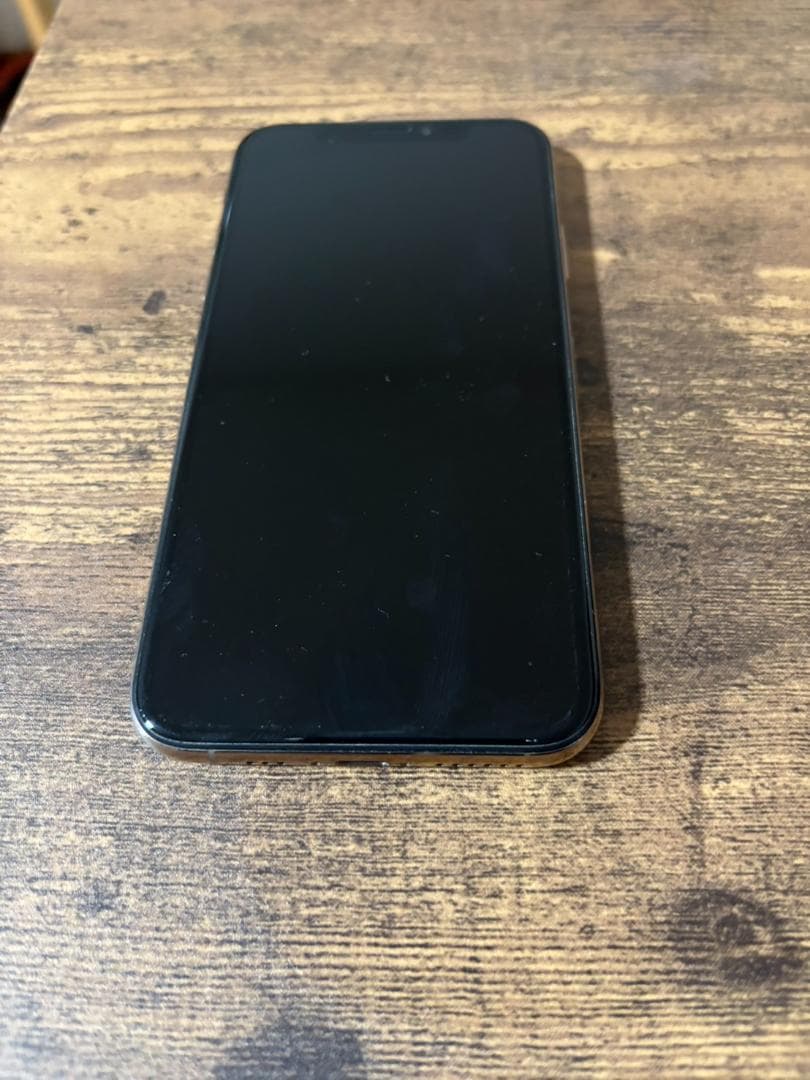 【ジャンク品】Apple iPhone X ゴールド　本体