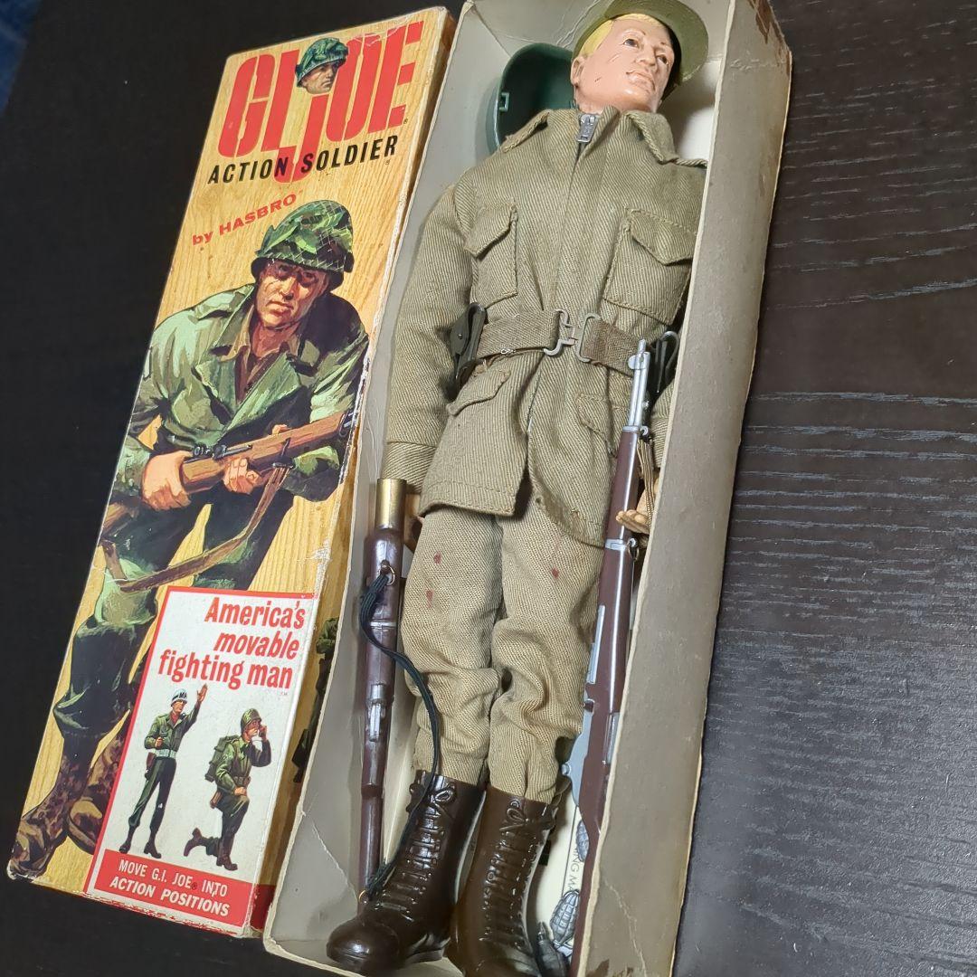 60年代　GIJOE フィールドジャケット　箱付き ハスブロ giジョー