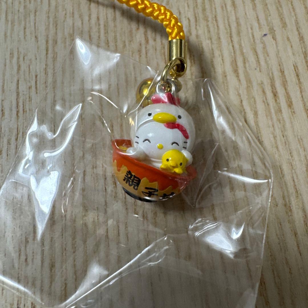 はろうきてぃ　レストラン　丼シリーズ　　　ストラップセット　新品