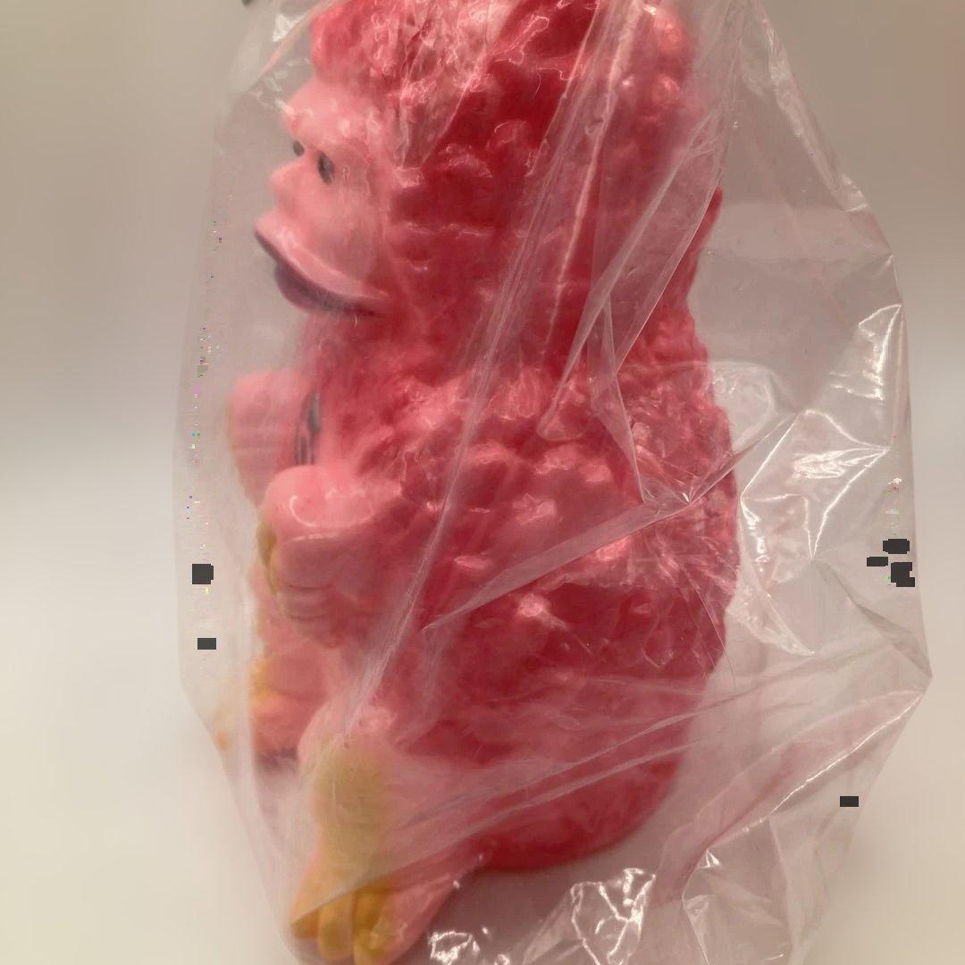 珍品♡未開封♡ビニパラベビー ピンク ソフビ ガラモン貯金箱 Marmit