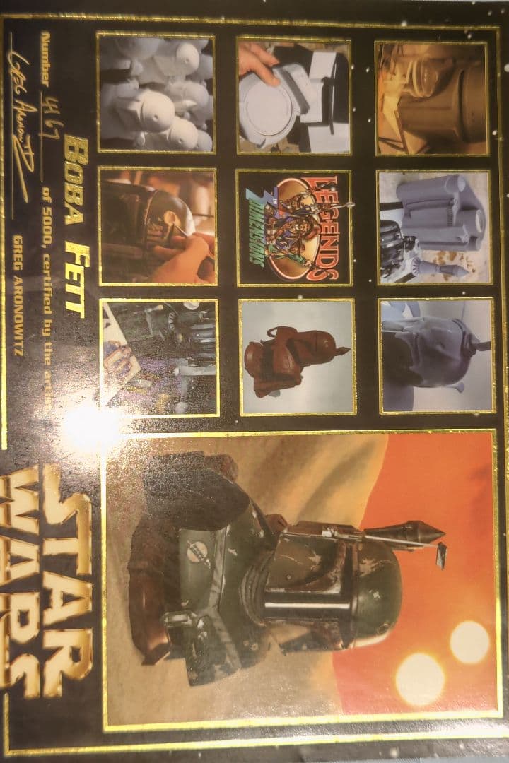 LEGENDS 　ボバ・フェット　バストスタチュー5000体限定品