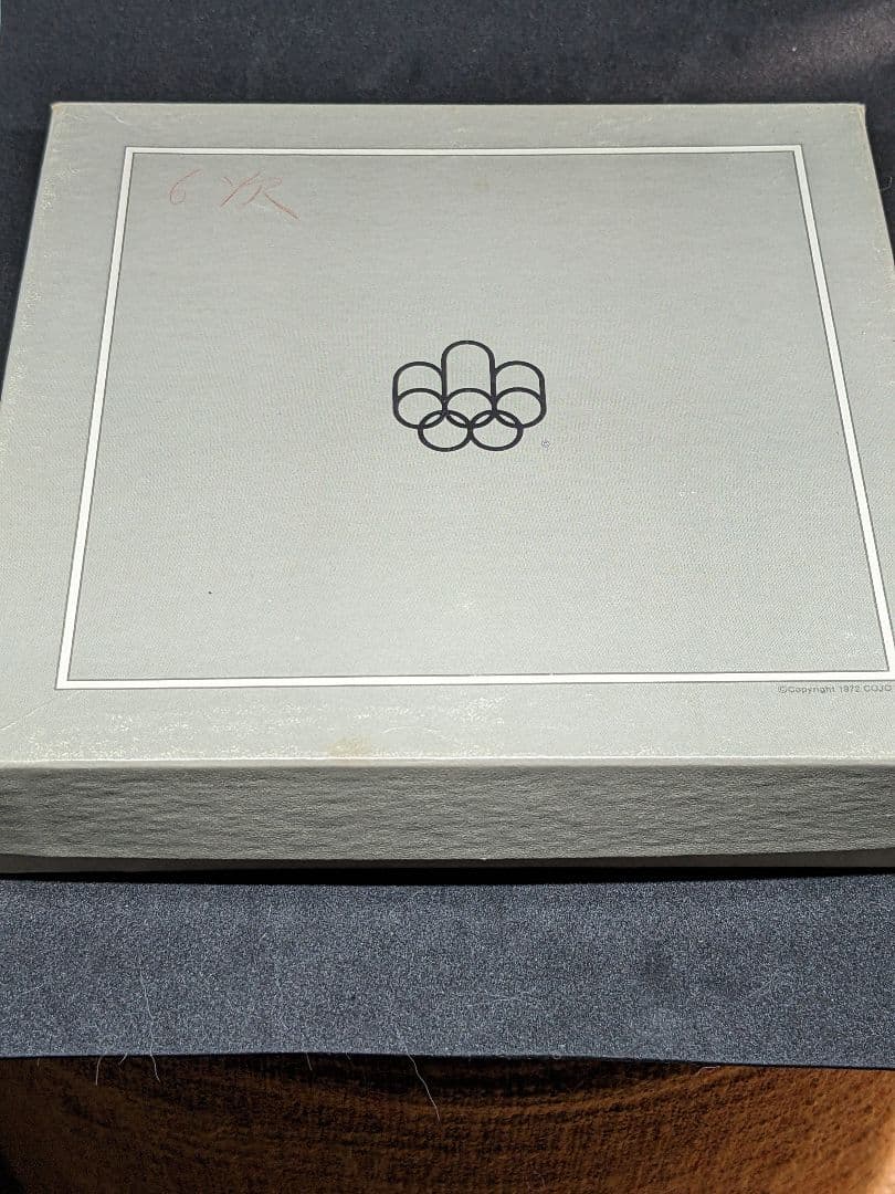 1976年 モントリオールオリンピック 記念銀貨 ４枚組プルーフセット