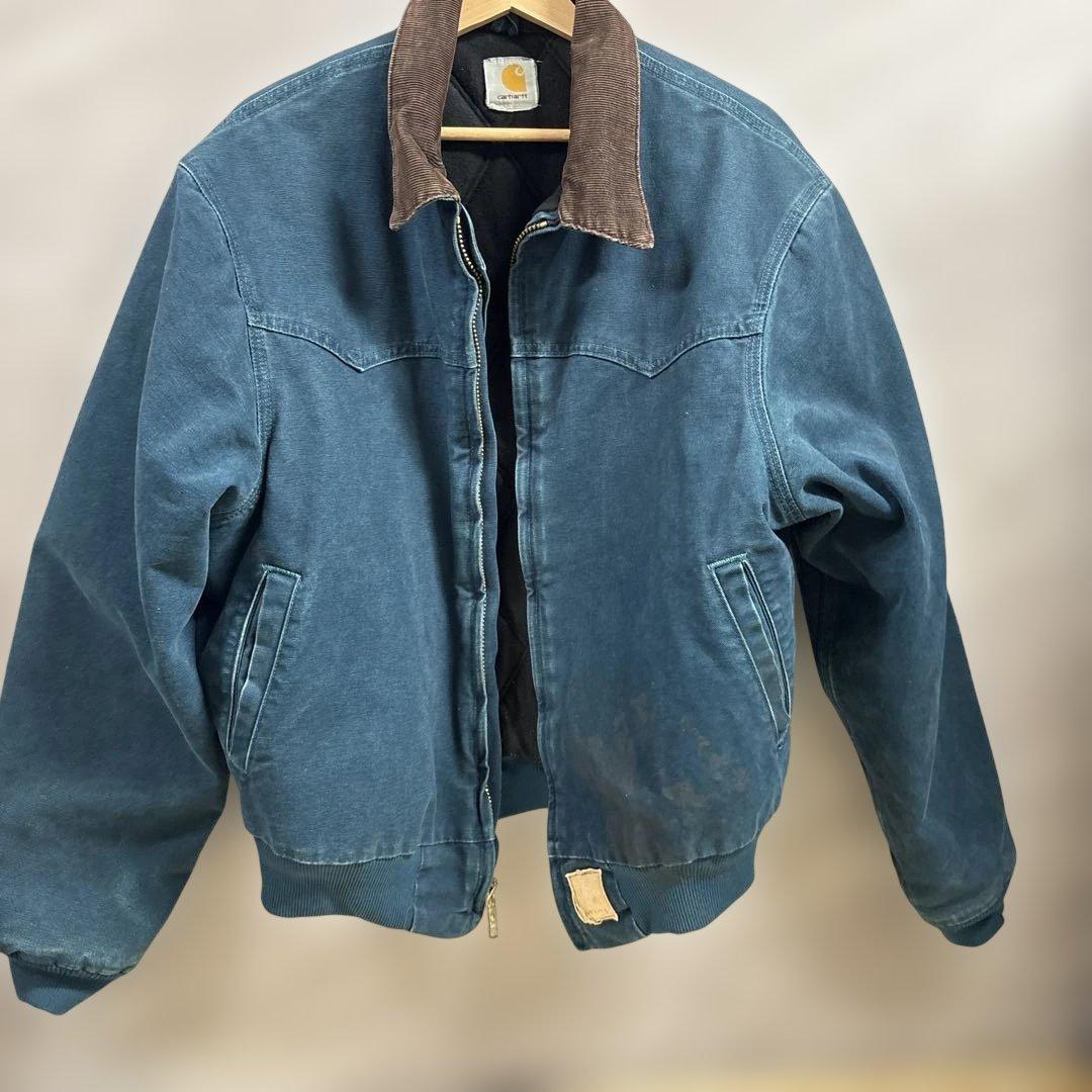カーハートダークブルー ジャケット