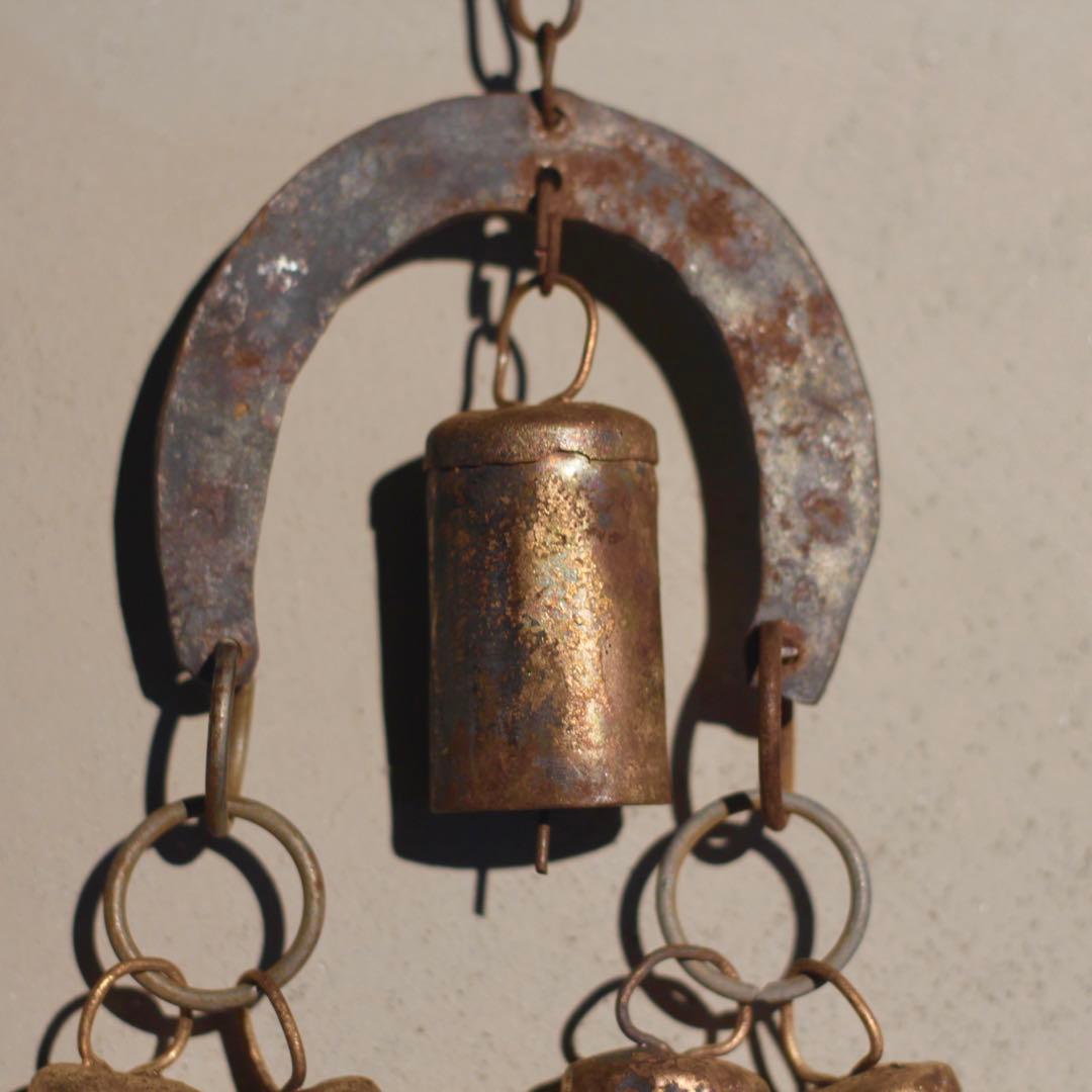 蹄鉄 ベル 魔除け 装飾品 古道具 アンティーク オブジェ