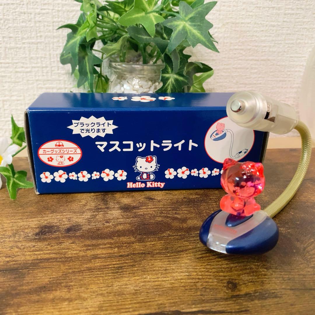 ⭐︎希少激レア⭐︎ハローキティ　クリアピンク　ハイビスカス　マスコットフレキライト