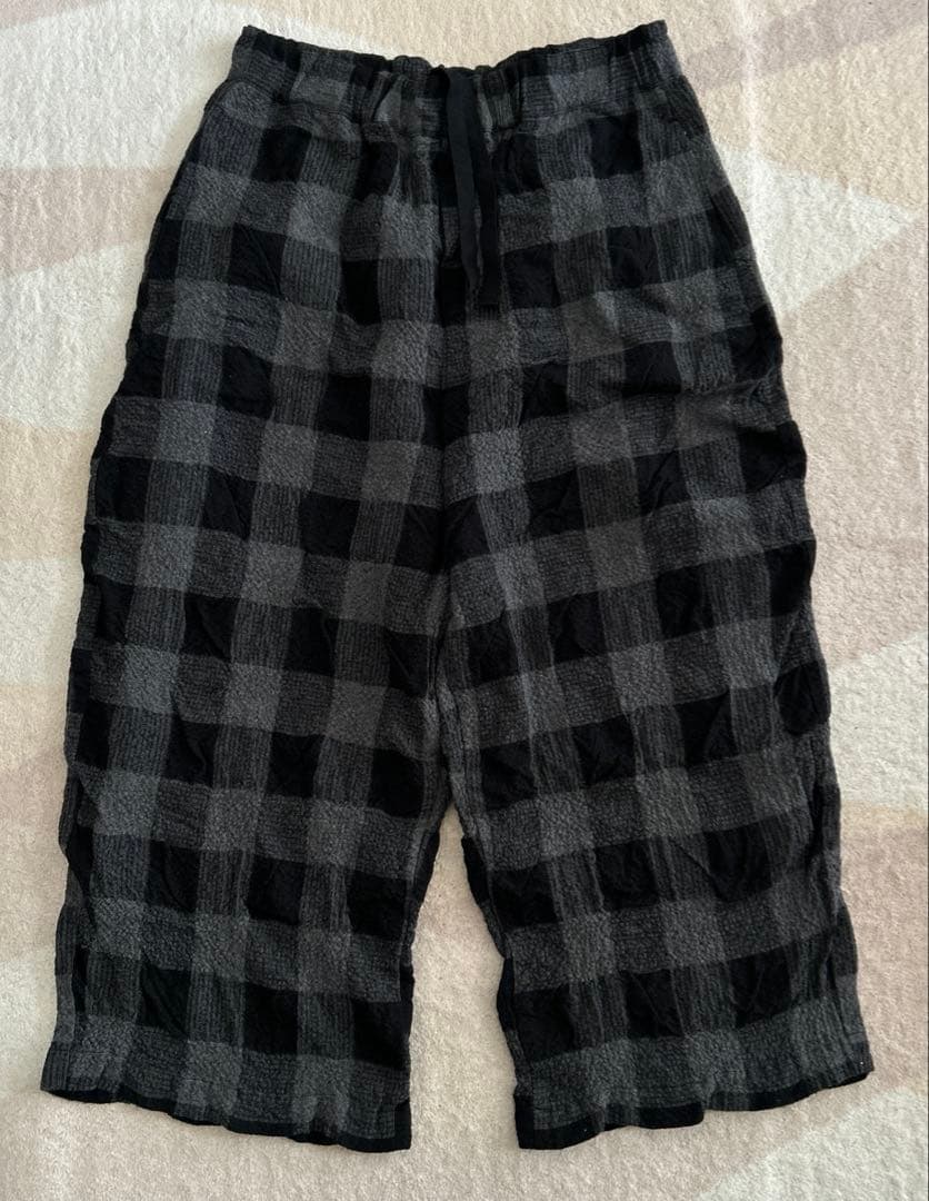 ジャーナルスタンダードラックス　チェックイージーキュロット