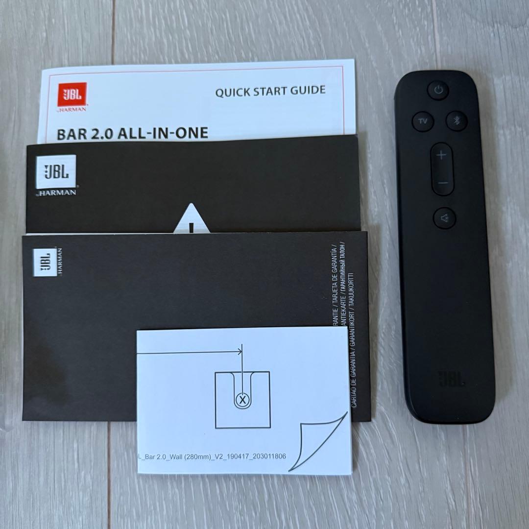 JBL サウンドバー BAR 2.0 ALL-IN-ONE Bluetooth