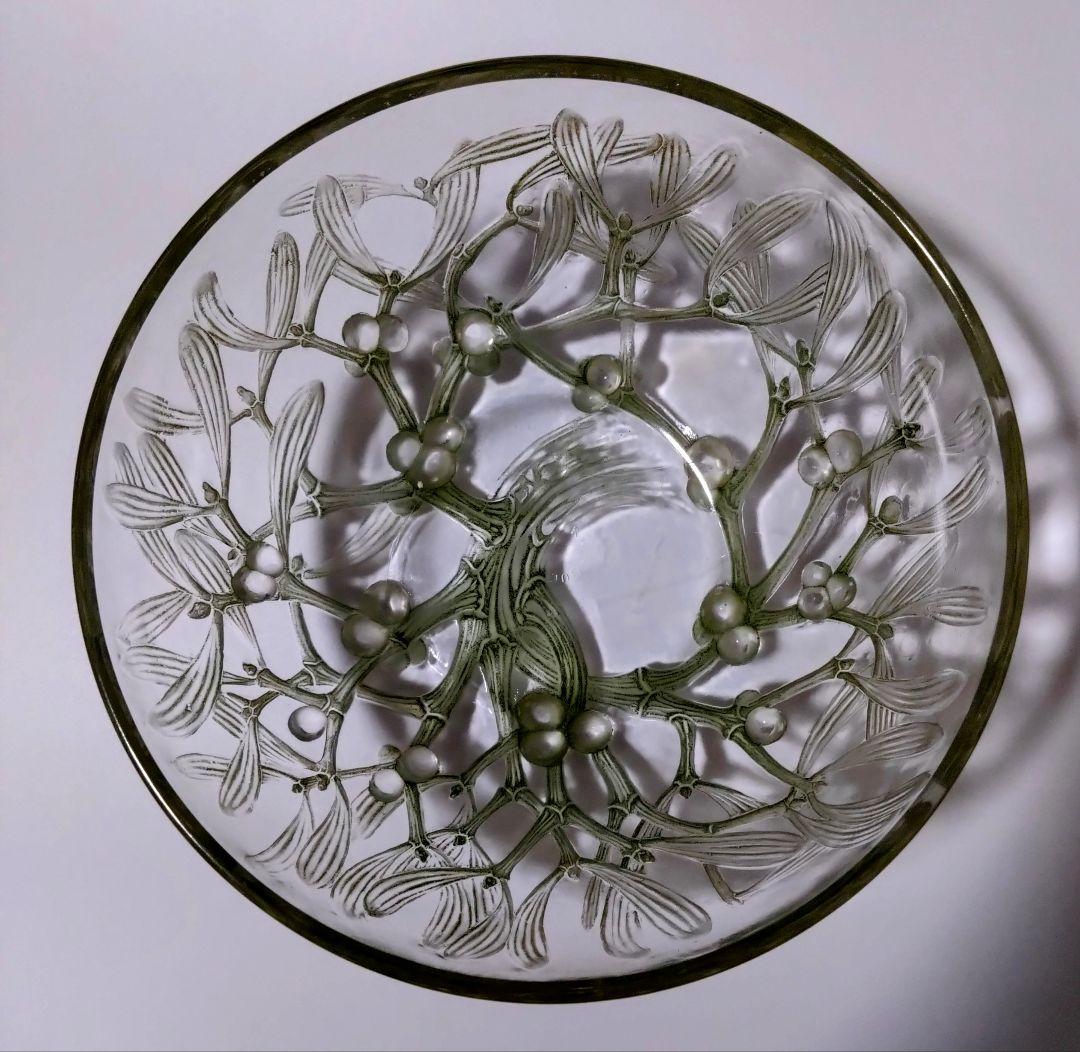 ルネ・ラリック　R LALIQUE 　GUI No.1 ヤドリギ　パチネ彩色