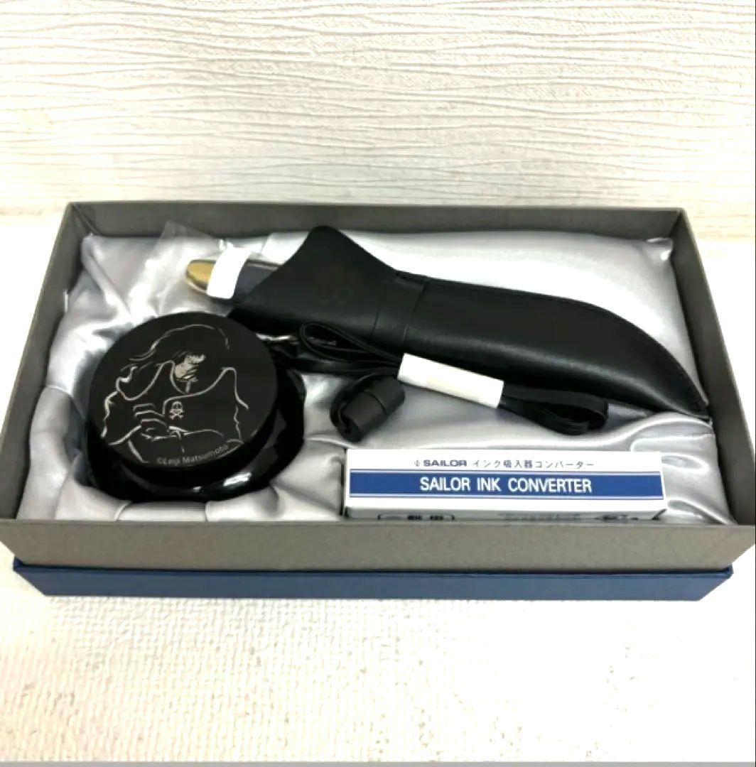 M0313A6 未使用★セーラーナイン 万年筆 松本零士デザイン 14K 14金