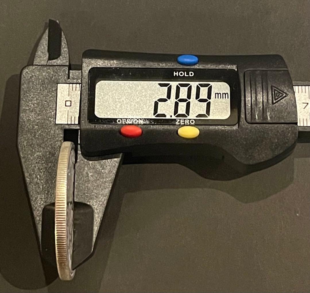 キプロス銀貨 1928 ジョージ5世 ライオン 実測26.53g