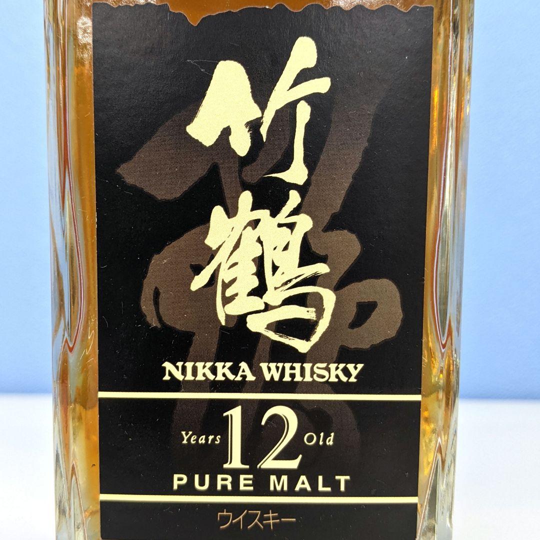 ニッカ　竹鶴12年　ピュアモルト　660ml　40%　未開栓　箱なし⑩