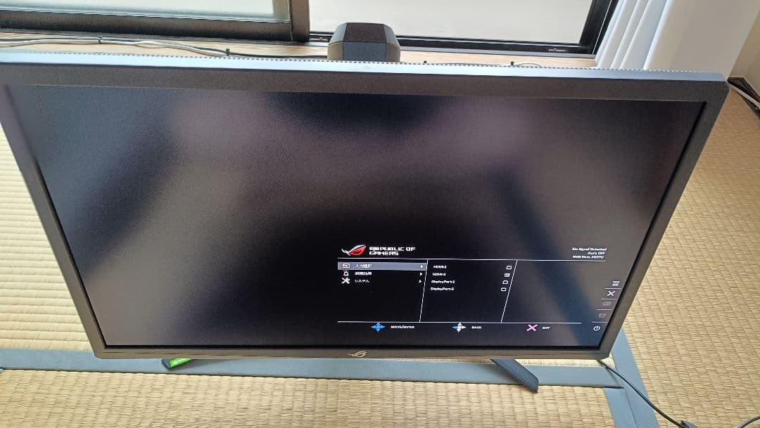 ASUS XG27UQ BLACK 4k 144hz 動作確認済み