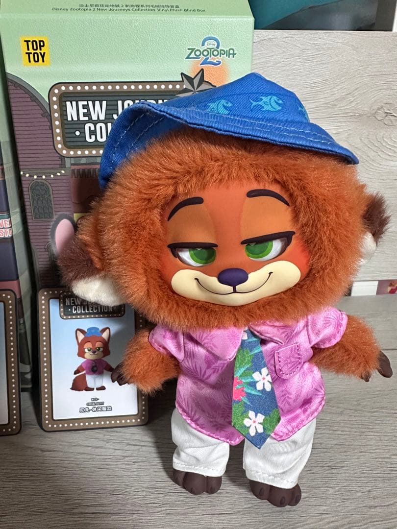 ズートピア2 toptoy ニック ジュディ 私服セット　正規品