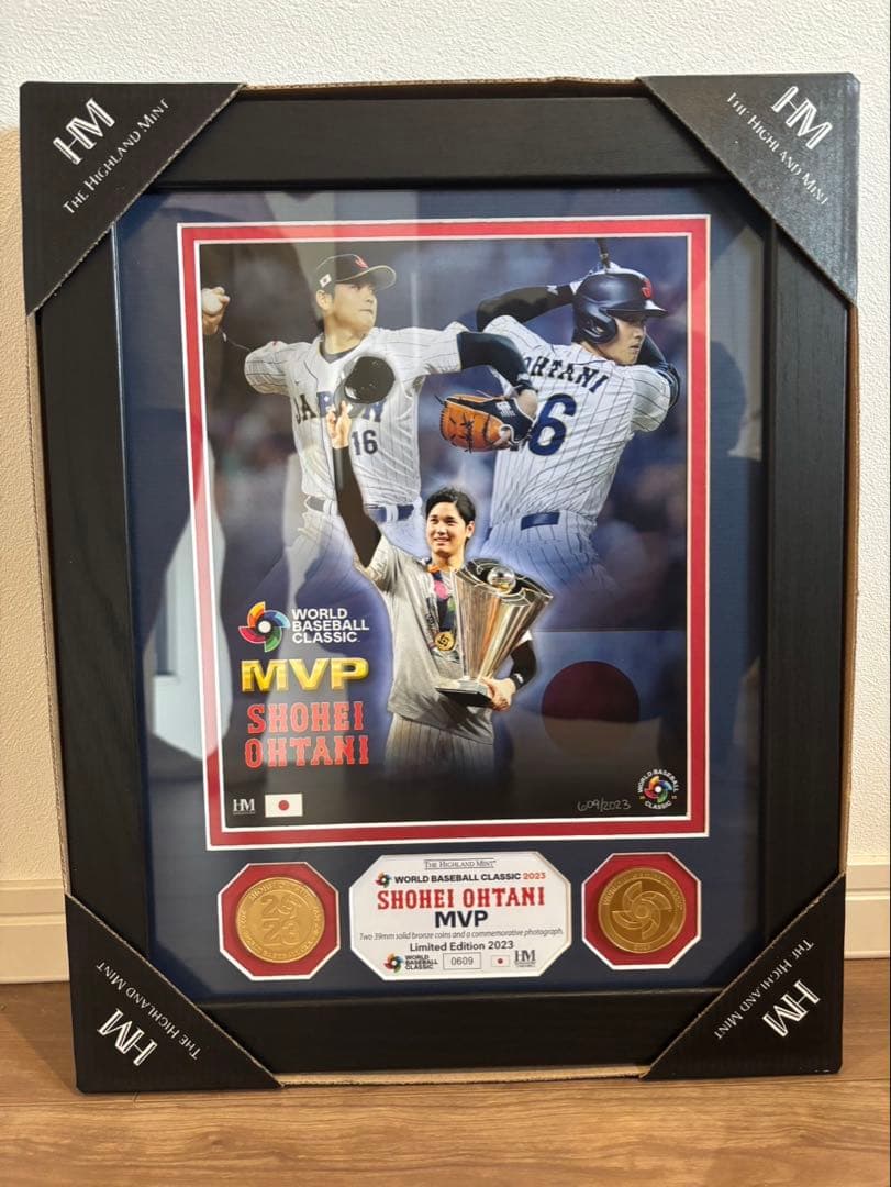 限定品　大谷翔平　WBC MVP ダブルフォトミント