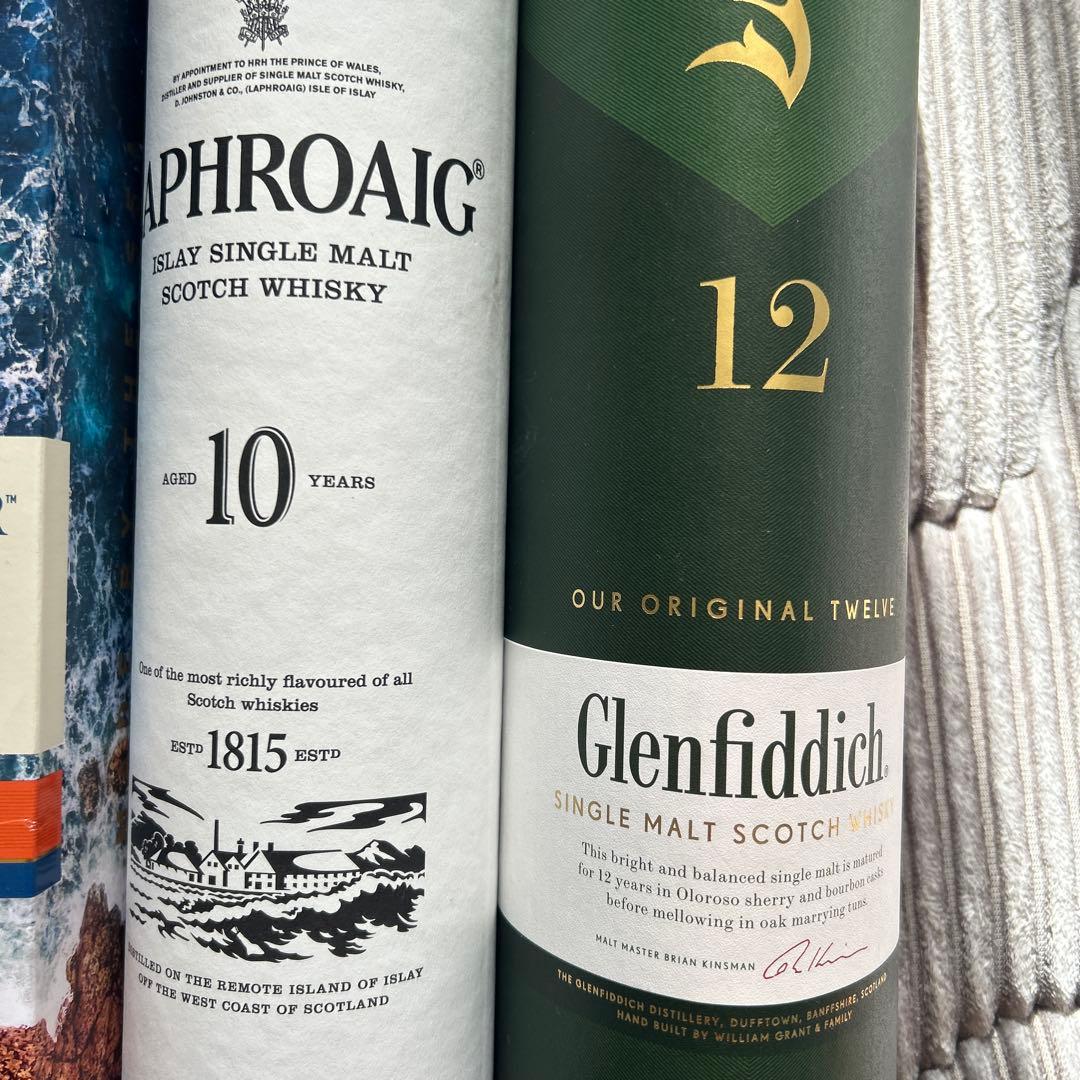 スコッチウイスキー4本　アードベックタリスカーラフロイググレンフェディック