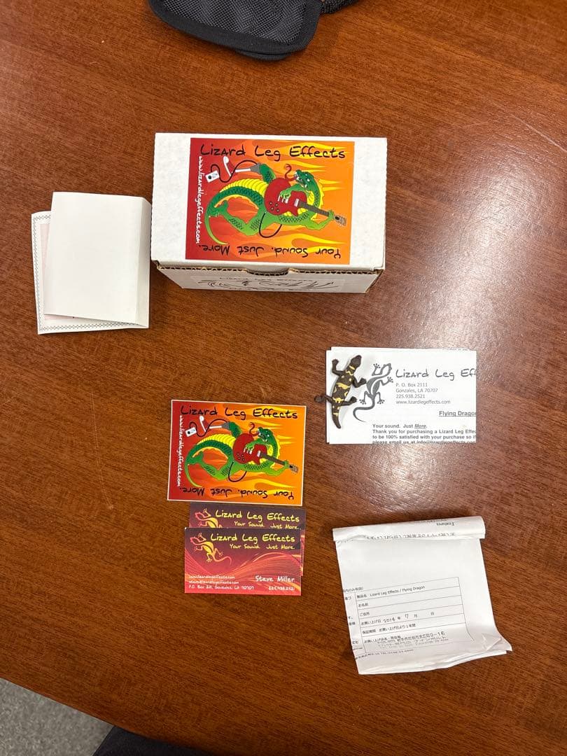 ギター Lizard Leg Effects Flying Dragon