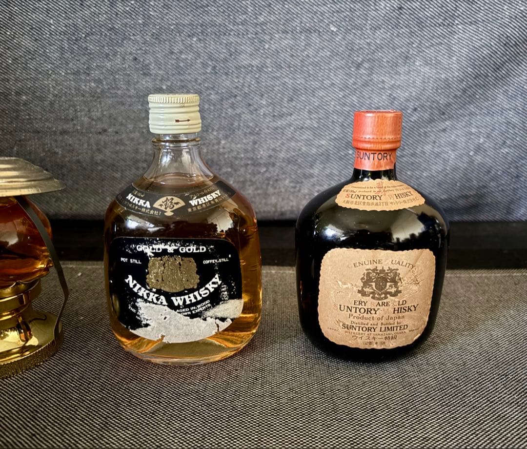 ニッカウヰスキー　鶴　G&Gなど　国産ウイスキー古酒　ミニボトル10本セット