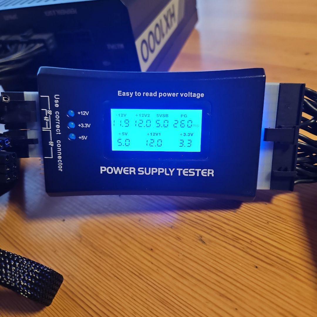 corsair HX1000 電源　動作確認済　コルセア