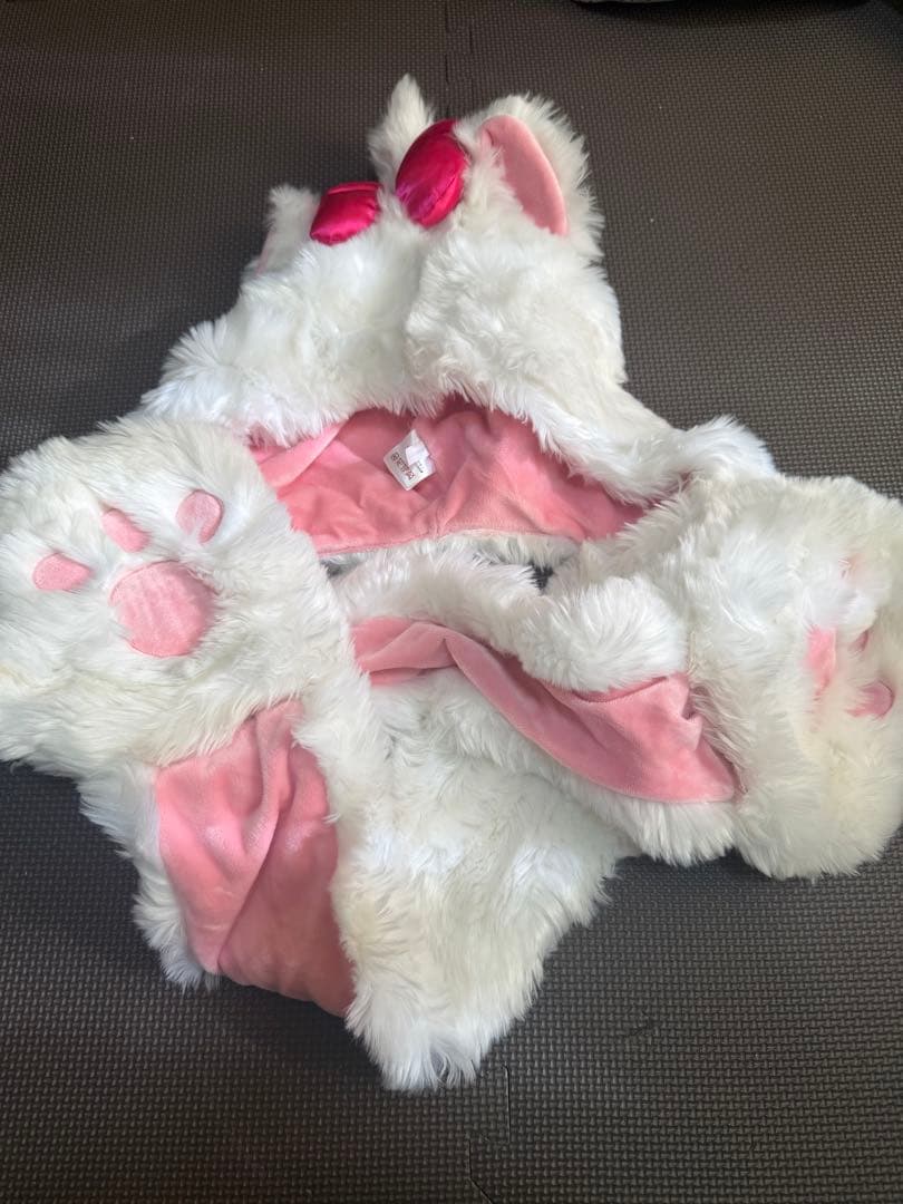 ディズニー マリーちゃんマフラーファンキャップ　値下げ可能