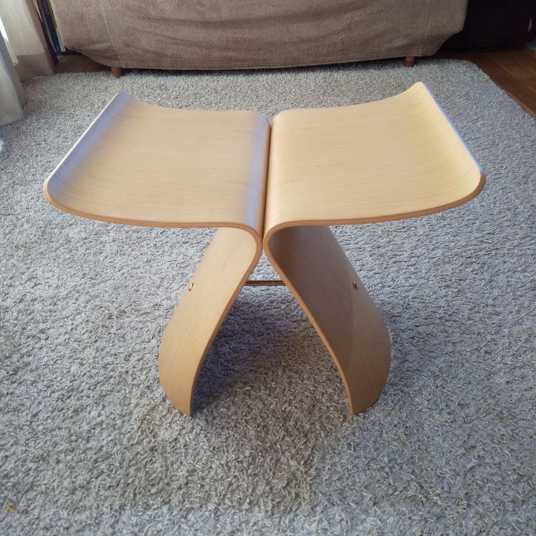 バタフライスツール (柳宗理)天童木工 メープル