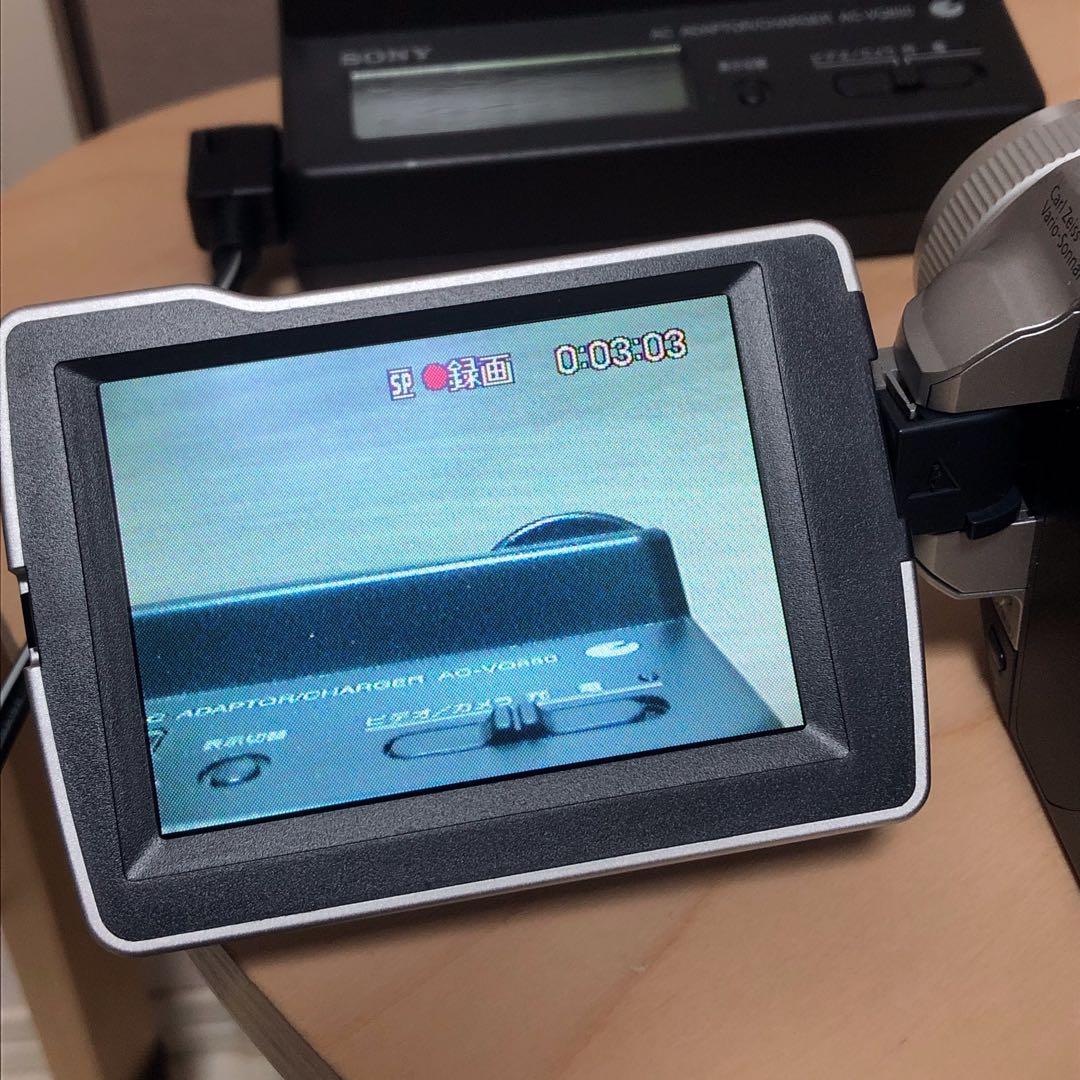 SONY DCR-TRV27 mini DVビデオカメラ 録画再生動作品