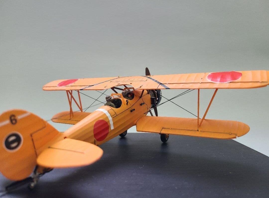 tomoya 九五式中間練習機(赤とんぼ)リアルモーターライズ完成品