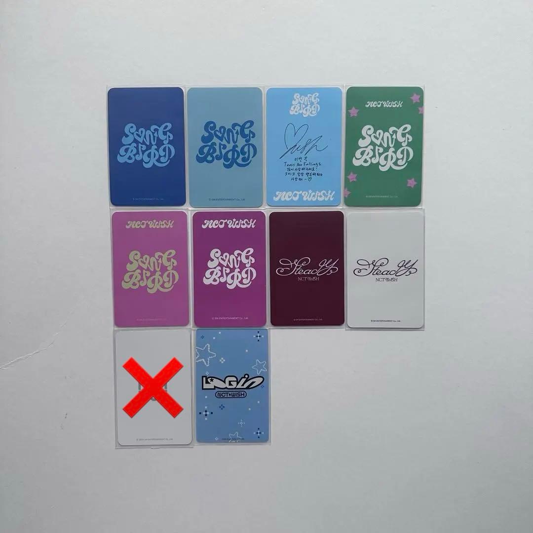 NCTWISH ユウシ トレカ セット