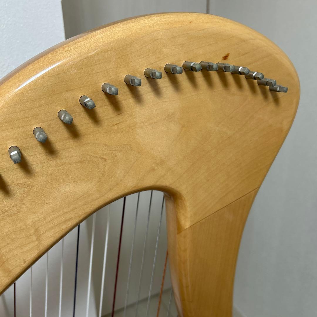 ハープ 36弦 ナチュラルウッド