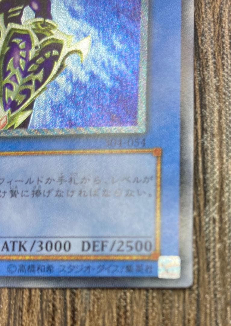遊戯王OCG カオス・ソルジャー 304-054 レリーフ