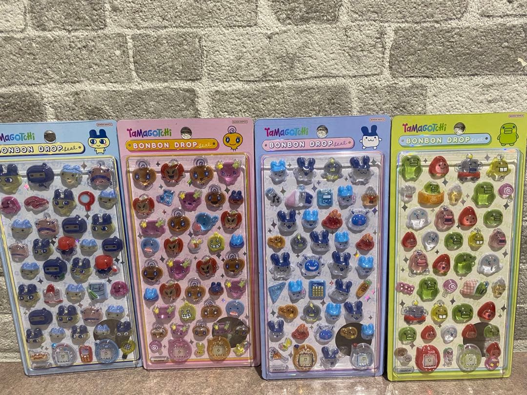 たまごっち　ボンボンドロップシール　4点セット 正規品