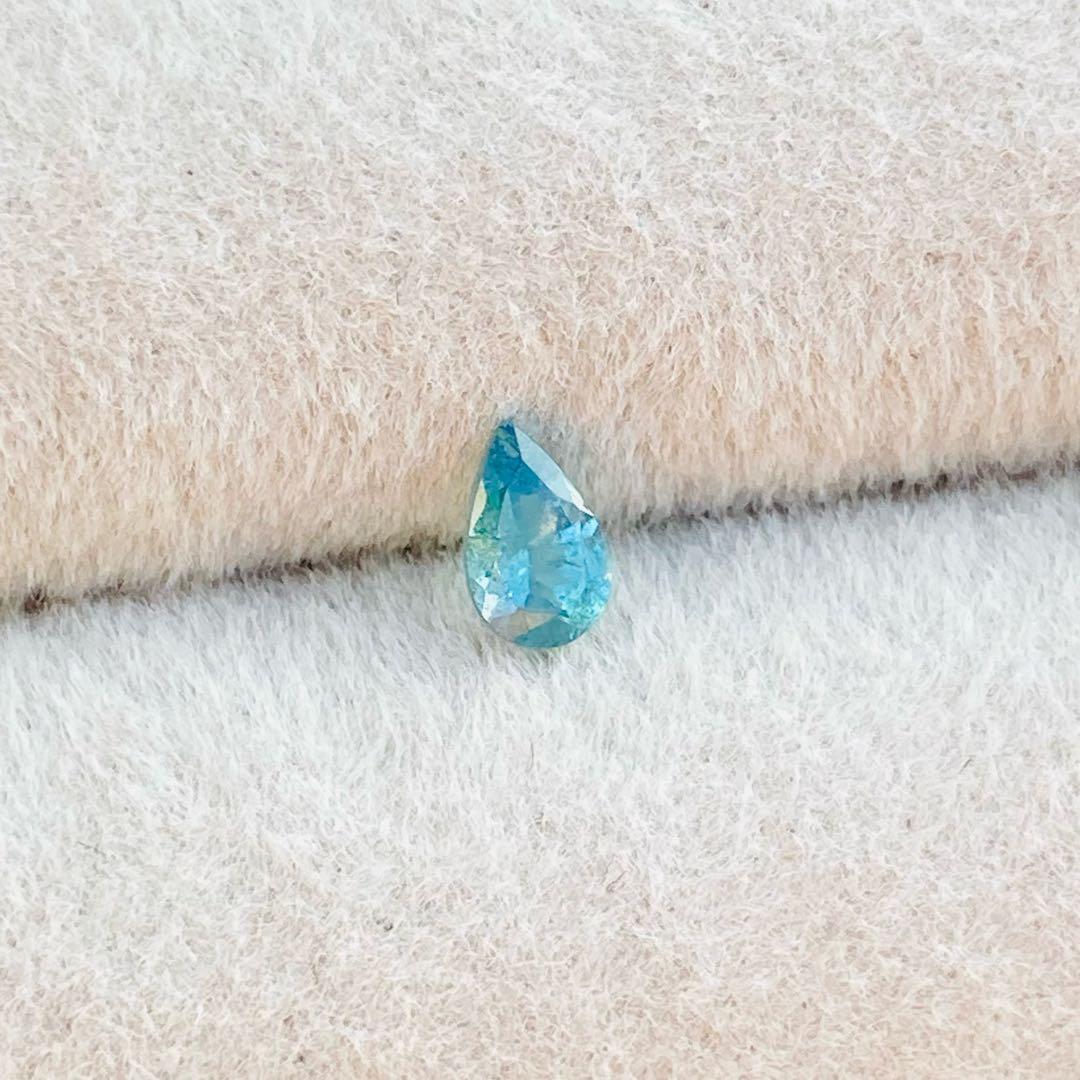 天然石　ブルーコーネルピン　ブルーグリーンコーネルピン　天然石リング