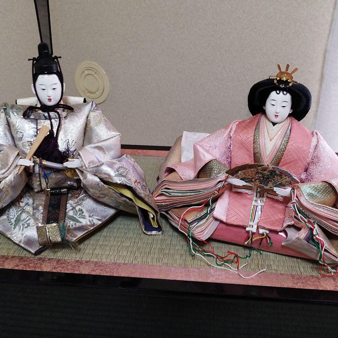 雛人形　親王　お雛様(台なしです。)