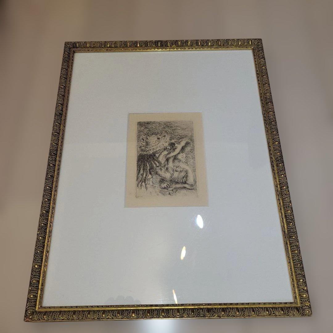 ピン飾りの帽子 ルノワール