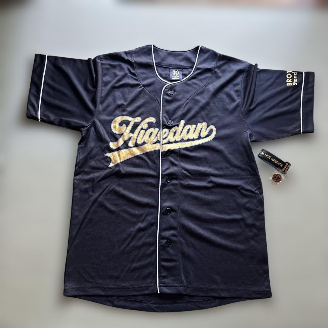 ヒゲダン 10周年ファンクラブ限定ベースボールシャツ & バンドセット