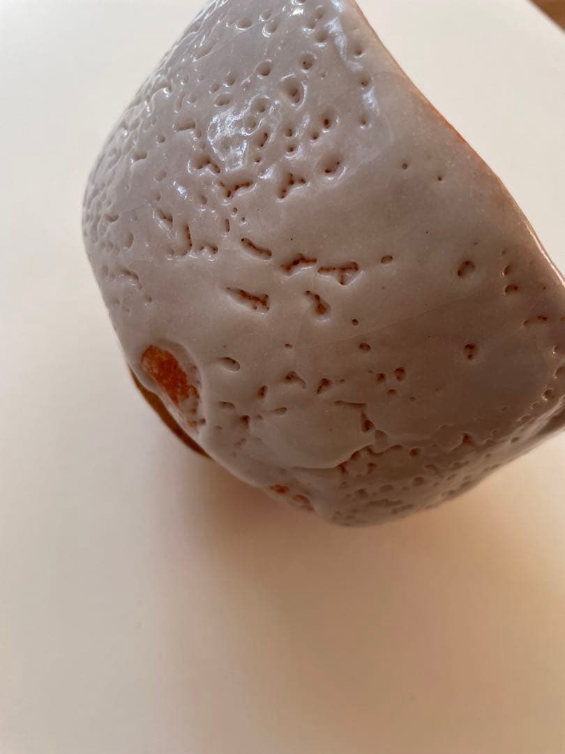 志野焼、佐藤重造作、抹茶茶碗