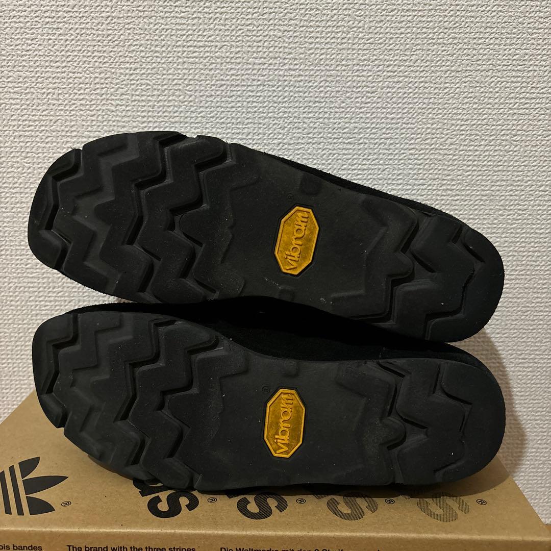 クラークス　ワラビー　黒スエード　ゴアテックス