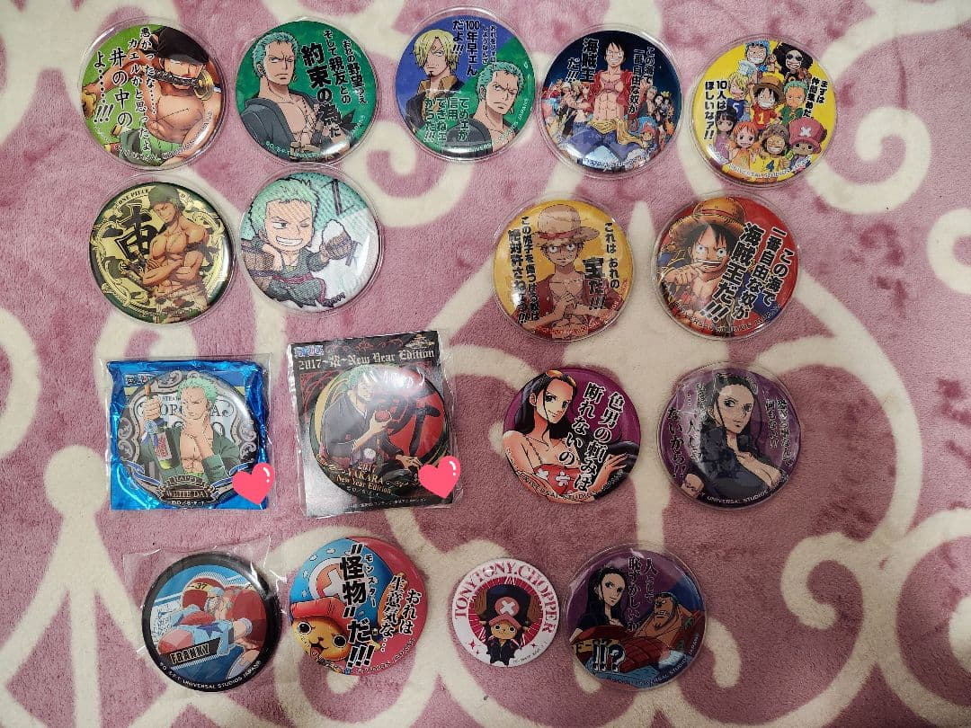 ONEPIECE 缶バッジセット