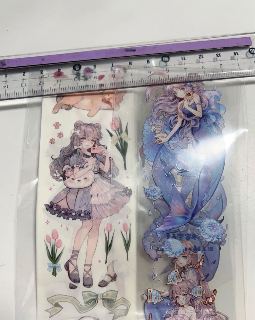 海外マステ 人物マステ 墨魚マステ多め おまけ付き